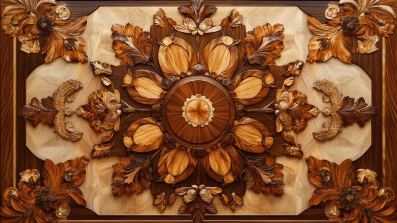 L’art de la marqueterie architecturale : des décors d’exception pour des projets uniques