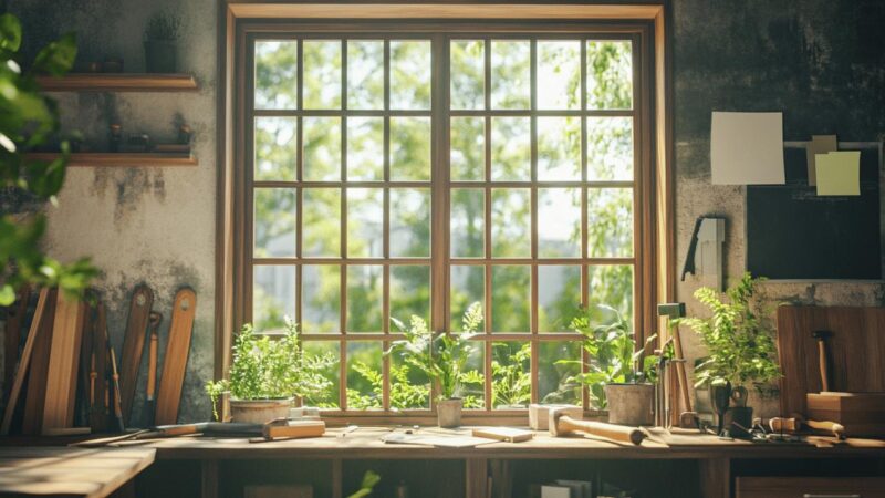 Comment renover efficacement les fenetres en bois pour une maison durable