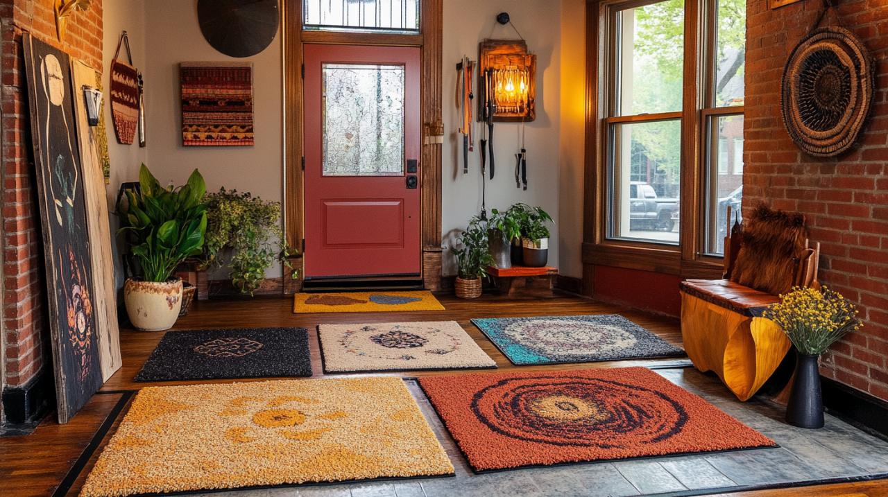 Apportez du style à votre entrée avec ces paillassons originaux